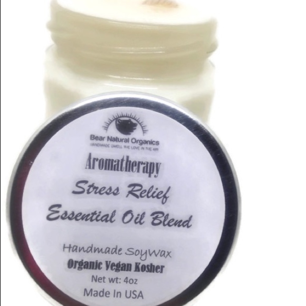 Stress Relief Soy Wax 4 oz candle